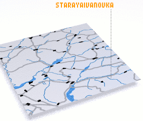 3d view of Staraya Ivanovka