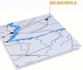 3d view of Velikoye Pole