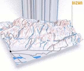 3d view of Dīzān