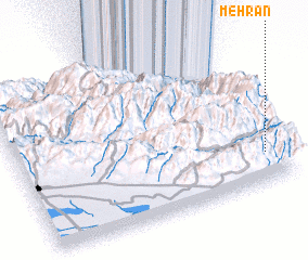 3d view of Mehrān