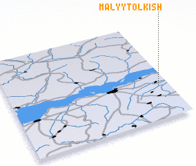 3d view of Malyy Tolkish