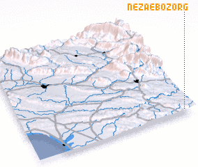 3d view of Nezā‘-e Bozorg