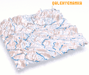 3d view of Qal‘eh-ye Mamkā