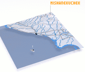 3d view of Mīshān-e Kūchek