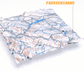 3d view of Farrokhshahr