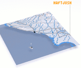 3d view of Haft Jūsh