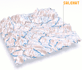 3d view of Şāleḩāt