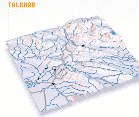 3d view of Talkh Āb