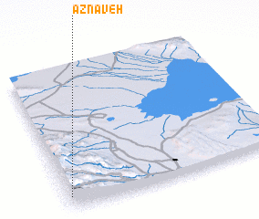 3d view of Aznāveh