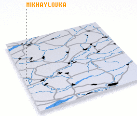 3d view of Mikhaylovka