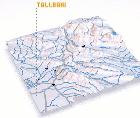 3d view of Tall Bahī