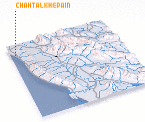 3d view of Chāh Talkh-e Pā\