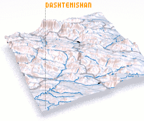 3d view of Dasht-e Mīshān