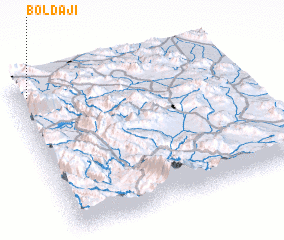 3d view of Boldājī