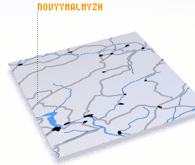 3d view of Novyy Malmyzh