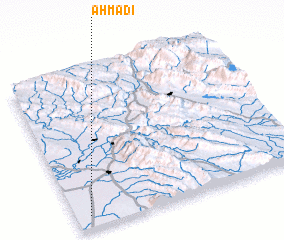 3d view of Aḩmadī