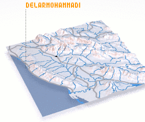 3d view of Delār Moḩammadī