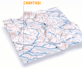 3d view of Chāh Taqī