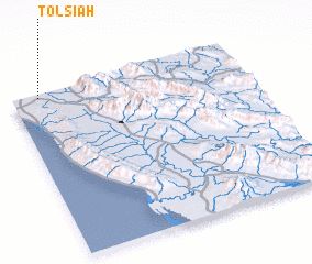3d view of Tol Sīāh