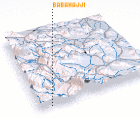 3d view of Bābā Ḩājjī