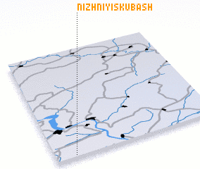 3d view of Nizhniy Iskubash