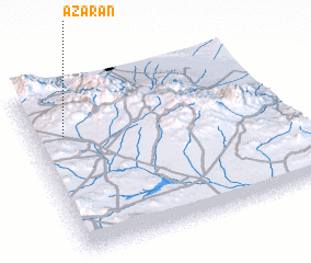 3d view of Āzarān