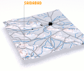 3d view of Sa‘īdābād