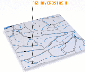 3d view of Nizhniye Rostashi