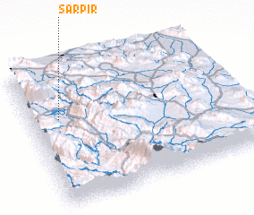 3d view of Sar Pīr