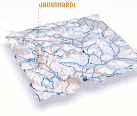 3d view of Javān Mardī