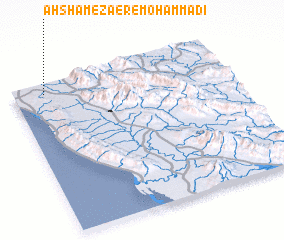 3d view of Aḩshām-e Zā‘er-e Moḩammadī