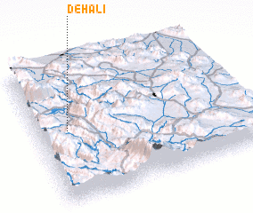 3d view of Deh ‘Alī