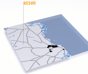 3d view of Aş Şun‘