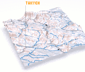 3d view of Takyeh