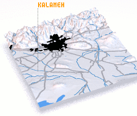 3d view of Kalameh