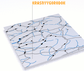 3d view of Krasnyy Gorodok