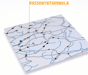 3d view of Russkaya Tokmakla