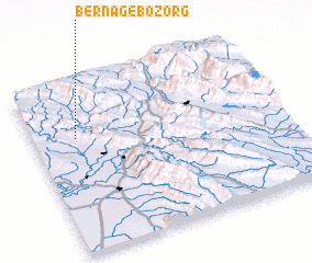 3d view of Bernag-e Bozorg