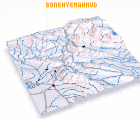 3d view of Boneh-ye Maḩmūd