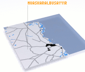 3d view of Mu‘askar al Buşayyir