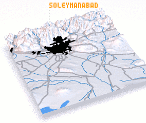 3d view of Soleymānābād