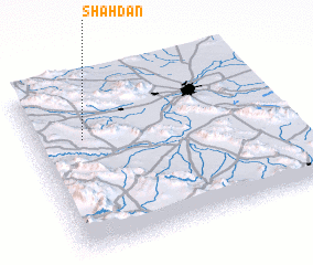 3d view of Shahdān