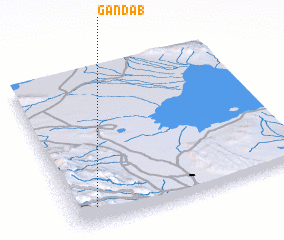 3d view of Gandāb