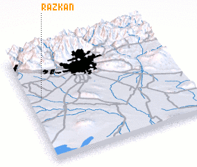 3d view of Razkān