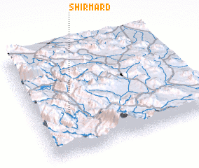 3d view of Shīr Mard