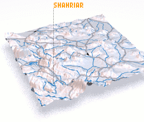 3d view of Shahrīār