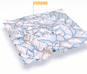 3d view of Kondar