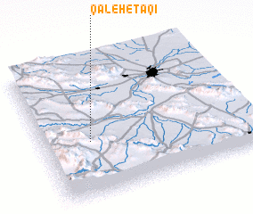 3d view of Qal‘eh-e Taqī