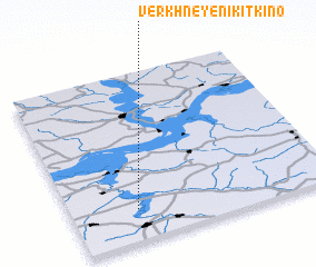 3d view of Verkhneye Nikitkino