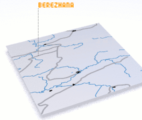 3d view of Berezhana